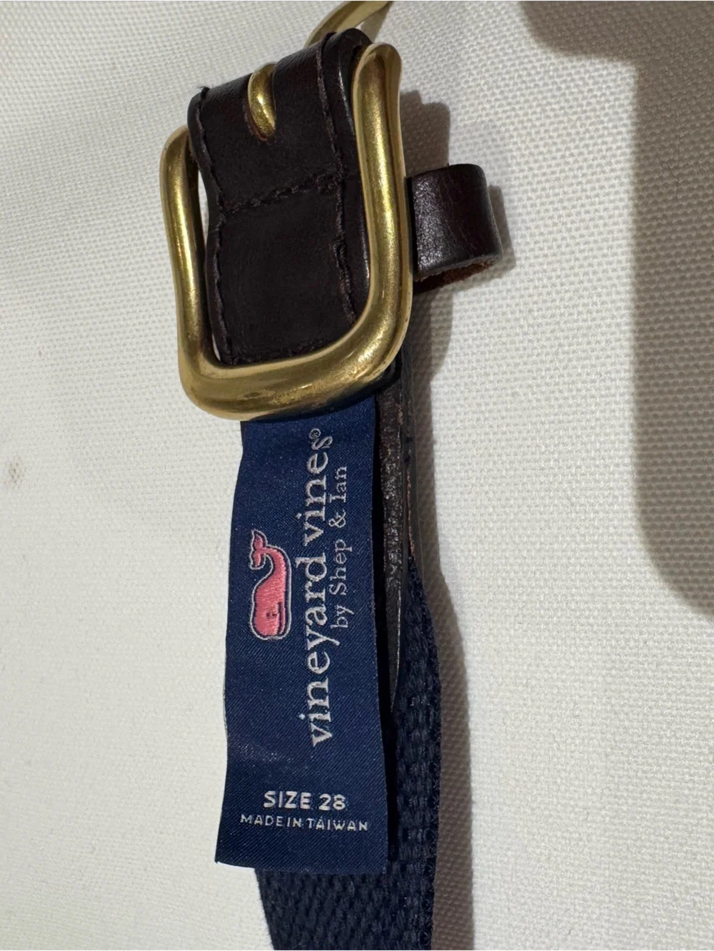 Vineyard Vines - Boys' American Flag Canvas Club Belt